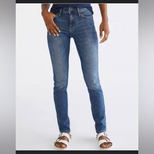 Aeropostale Jegging Skinny Stretch Denim Blue Jeans Womens Size 5/6 Skinny Short